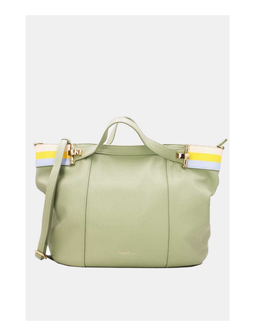 Tom&eva Grand Sac Cabas Ceinturé 23B-5830-Vert