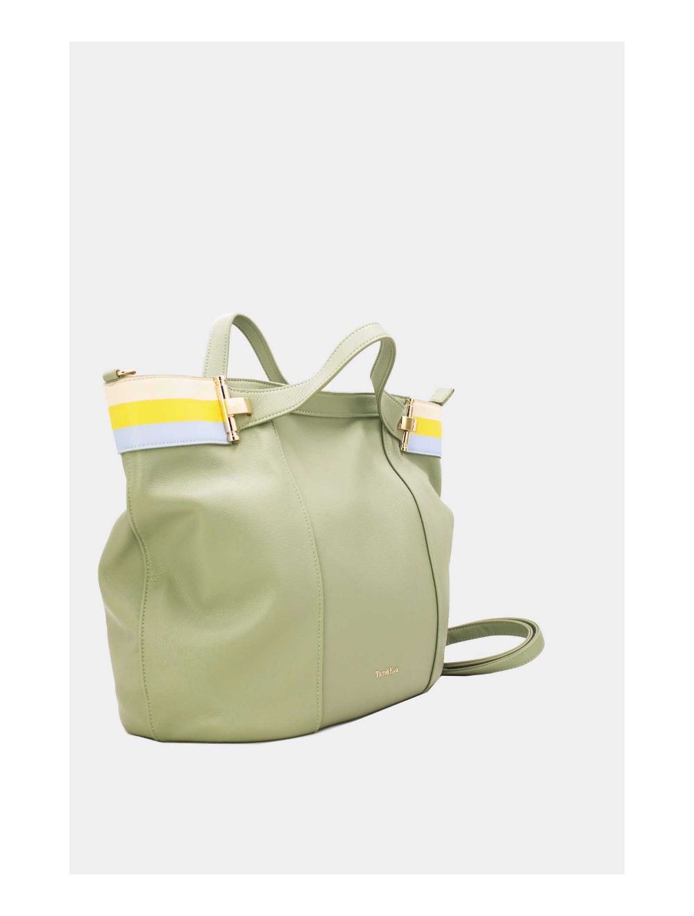 Tom&eva Grand Sac Cabas Ceinturé 23B-5830-Vert