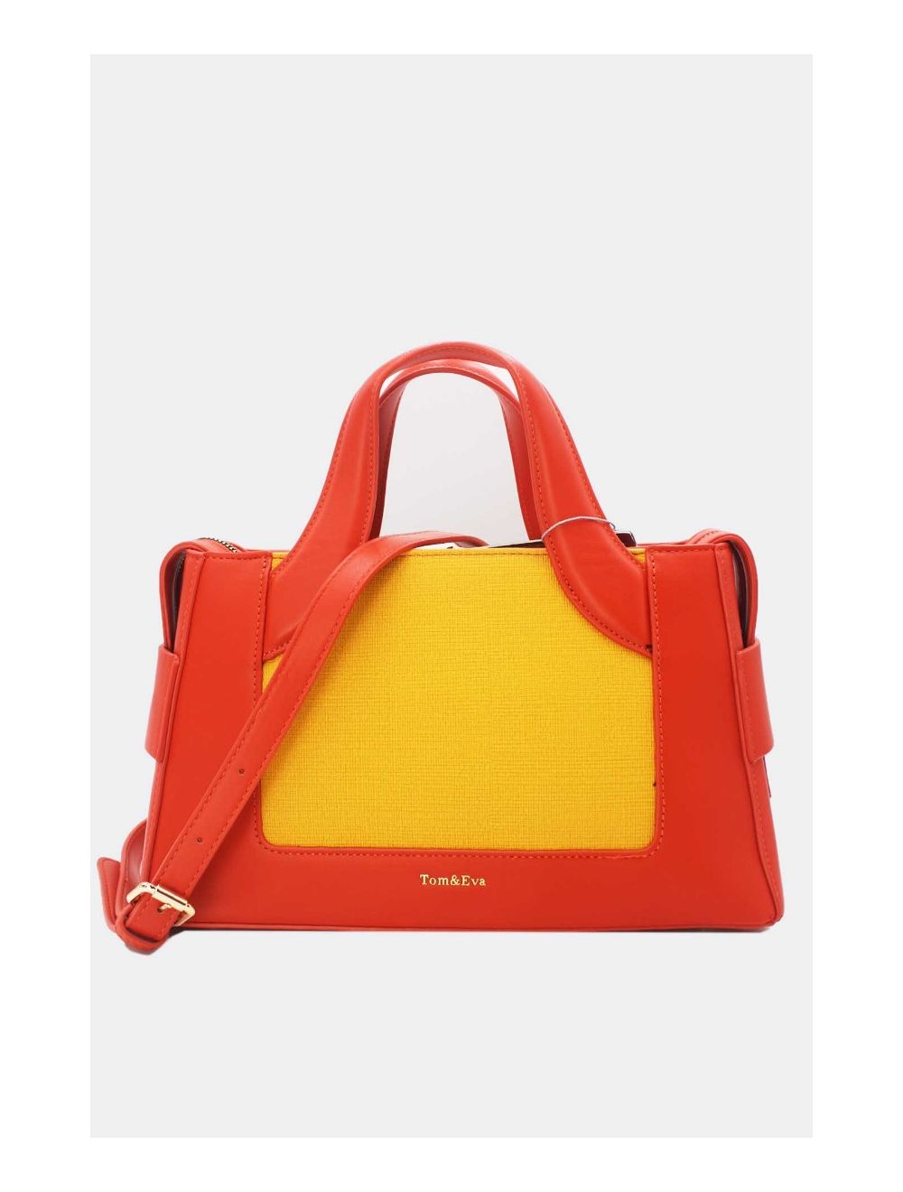 tom&eva Medium Sac à Main Vintage 24B-5961-Orange