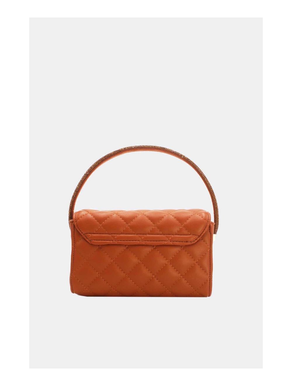 Tom&eva Mini Sac à Main Matelassé-22P-5596-Marron