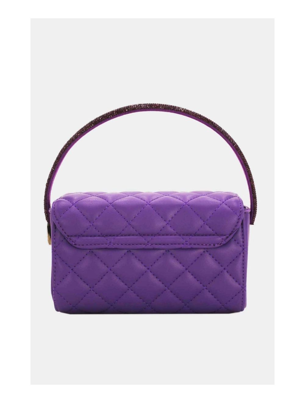 Tom&eva Mini Sac à Main Matelassé-22P-5596-Violet