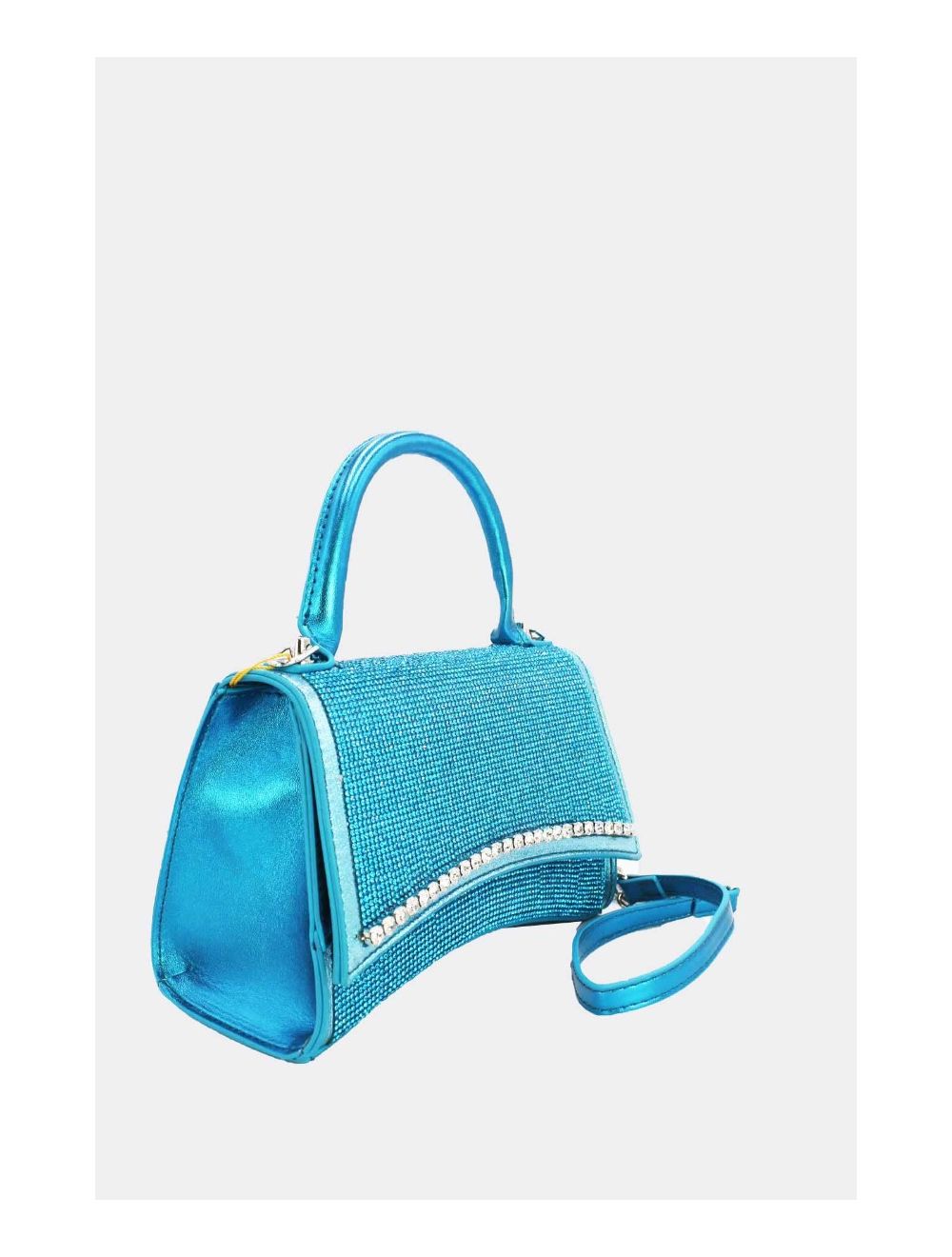Tom&eva Mini Sac à Main Strass-22P-5531-Bleu