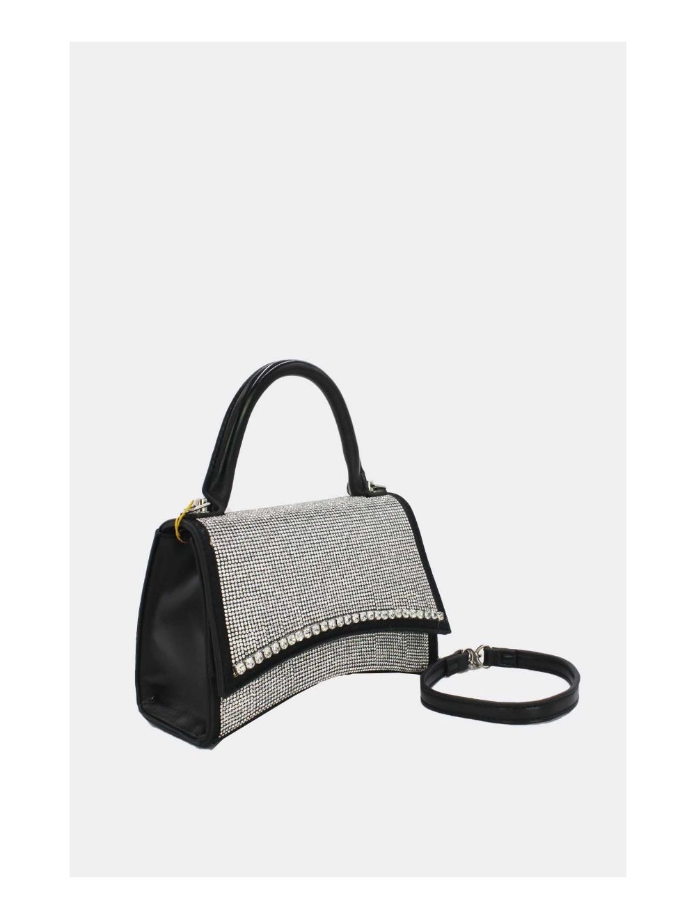 Tom&eva Mini Sac à Main Strass-22P-5531-Noir
