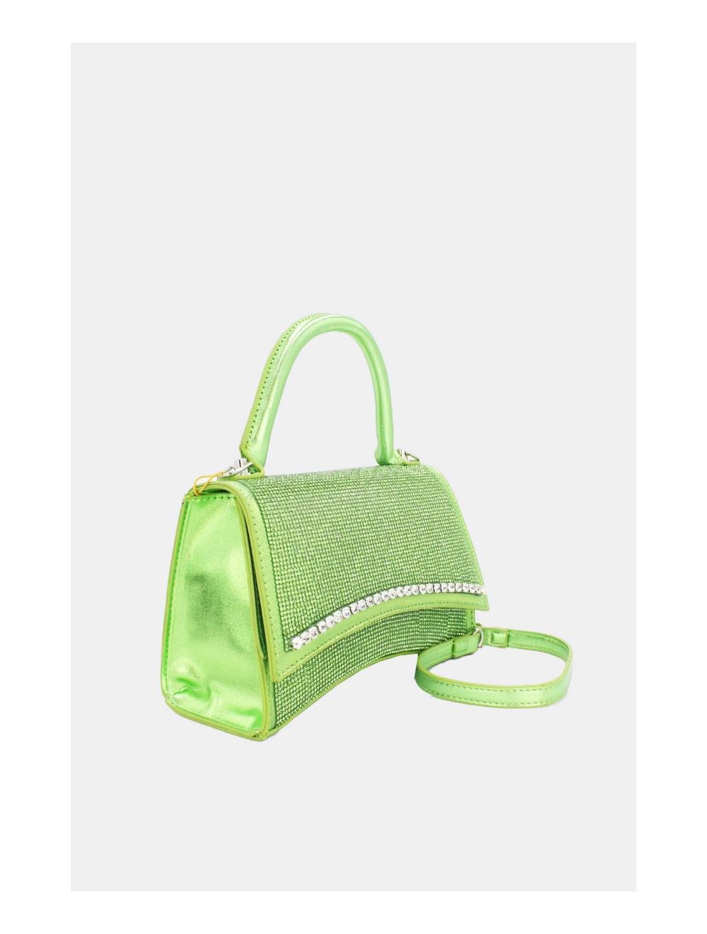 Tom&eva Mini Sac à Main Strass-22P-5531-Vert