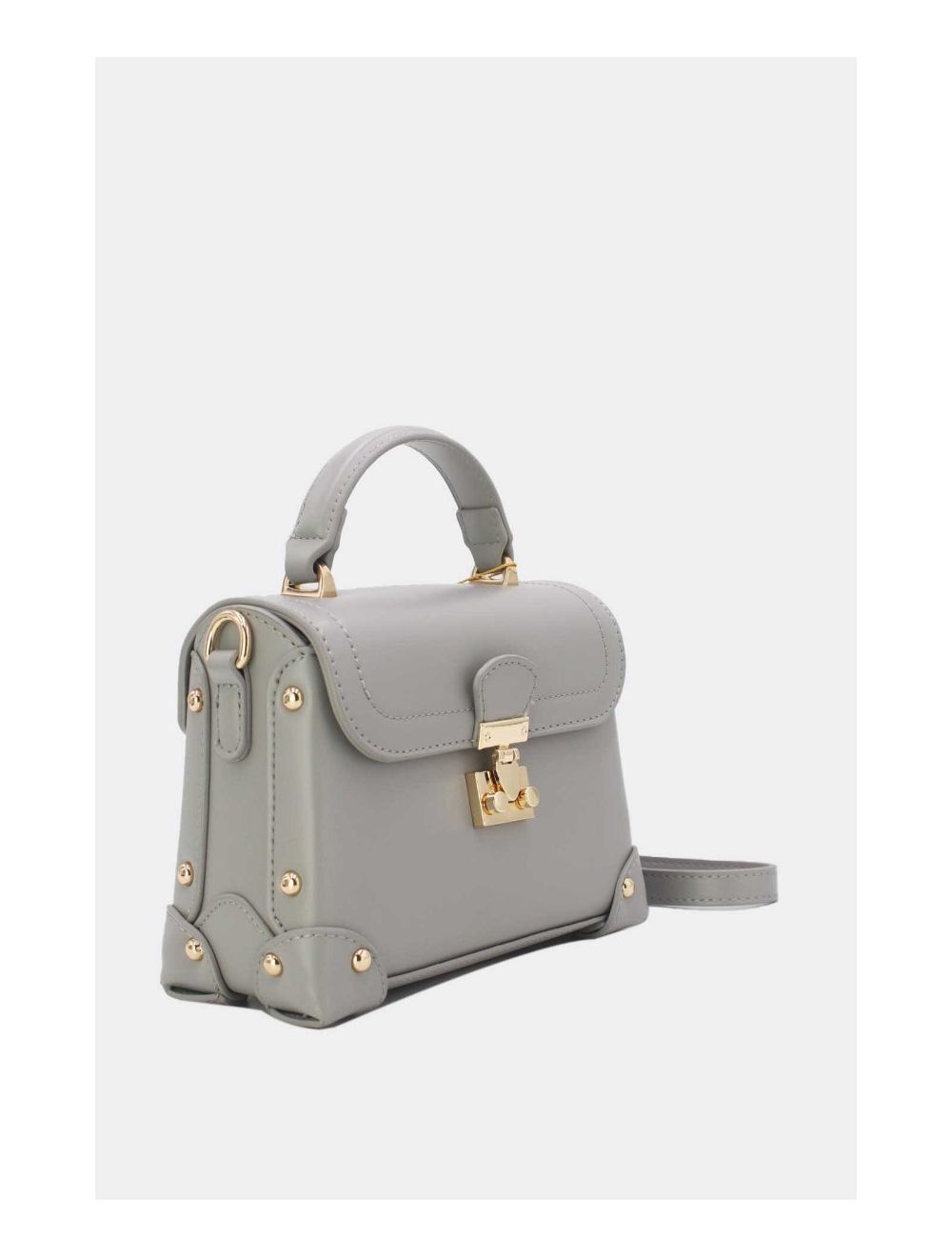Tom&eva Petit Sac à Main Clouté 24P-6066-Gris