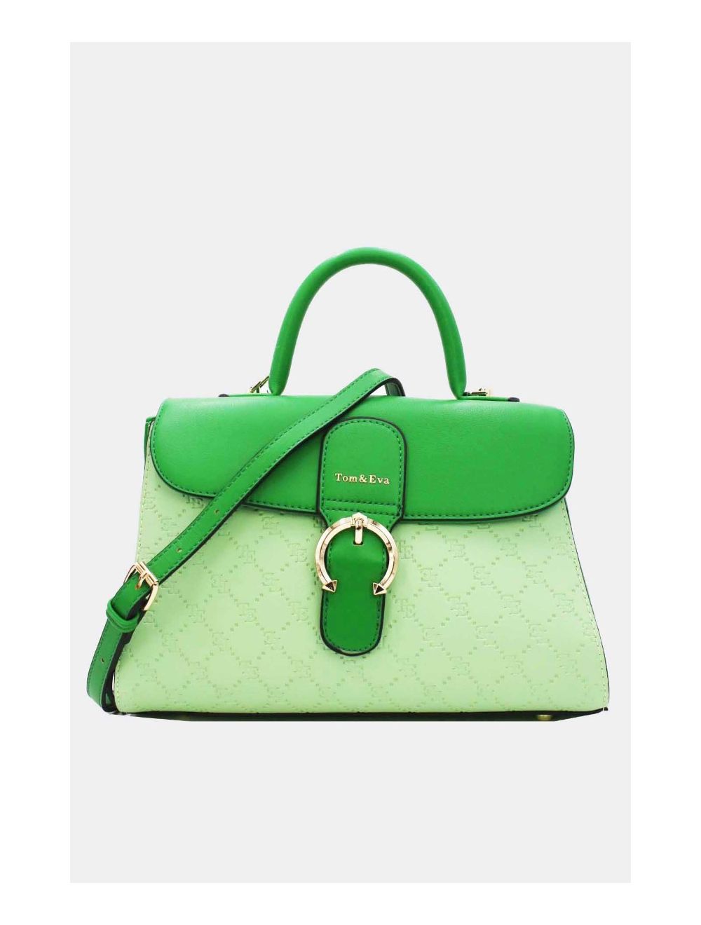 Tom&eva Petit Sac à Main Orné Lock 24P-5953-Blanc