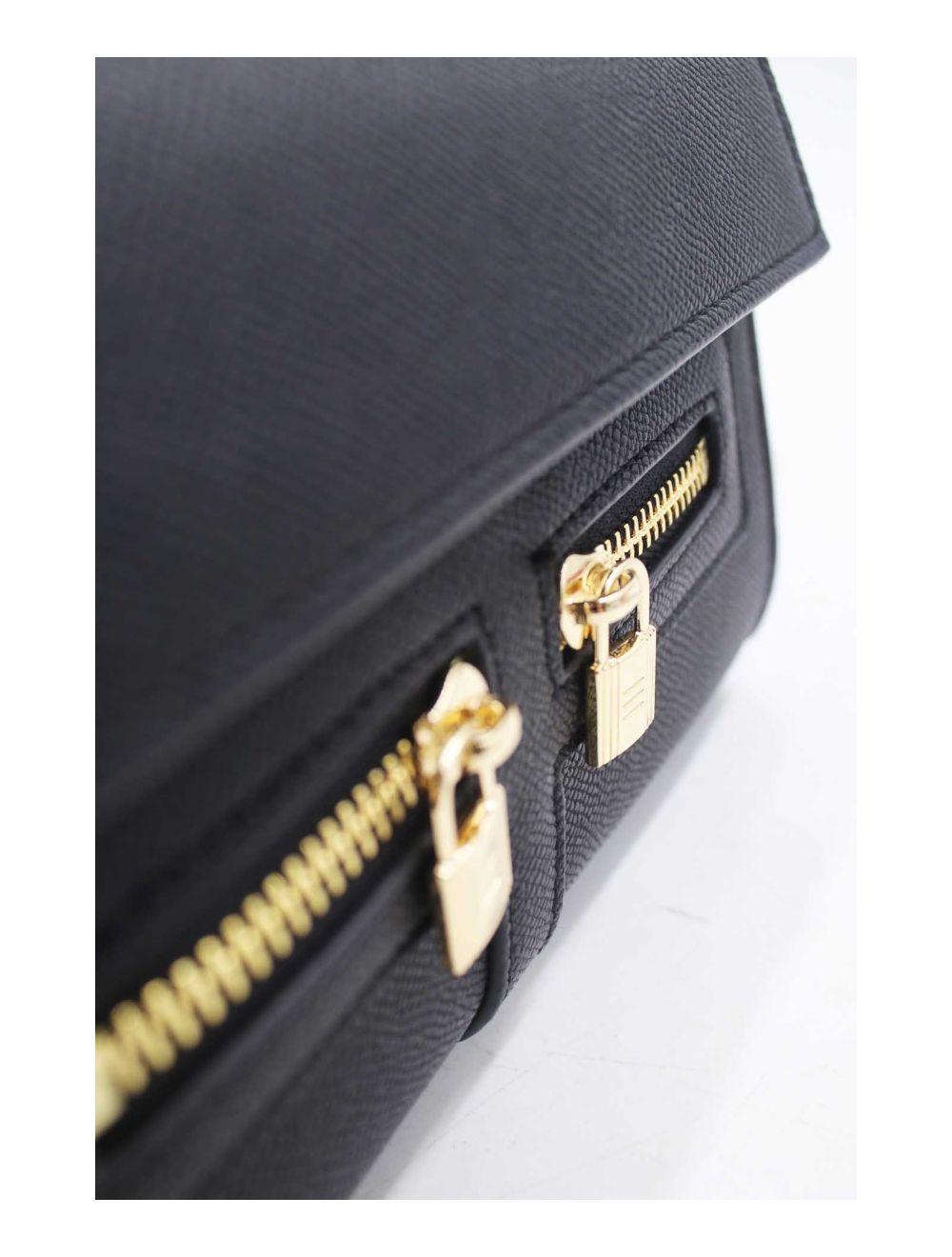 Tom&eva Petit Sac à Main Orné Lock 24P-5953-Noir