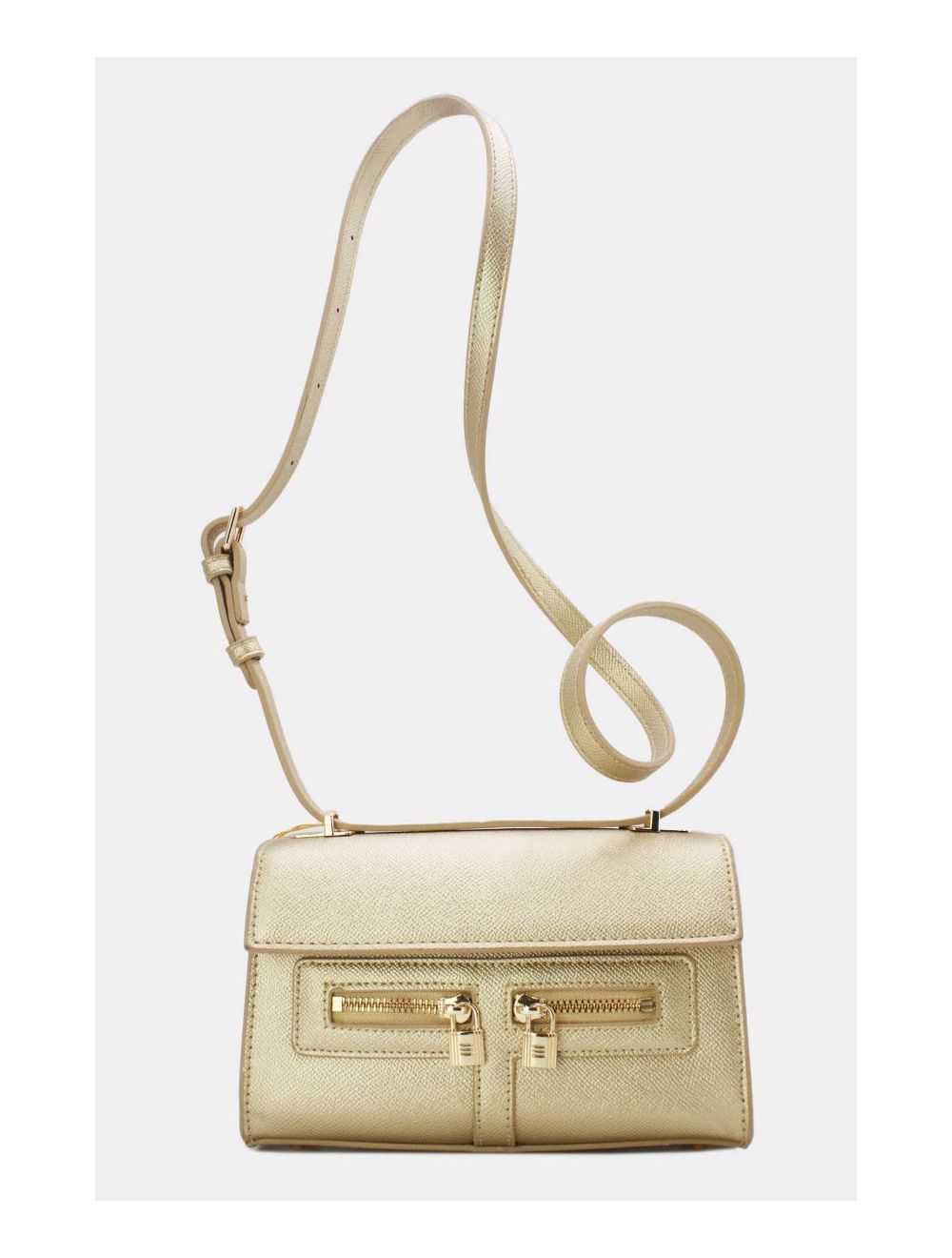 tom&eva Petit Sac à Main Orné Lock 24P-5953-Or