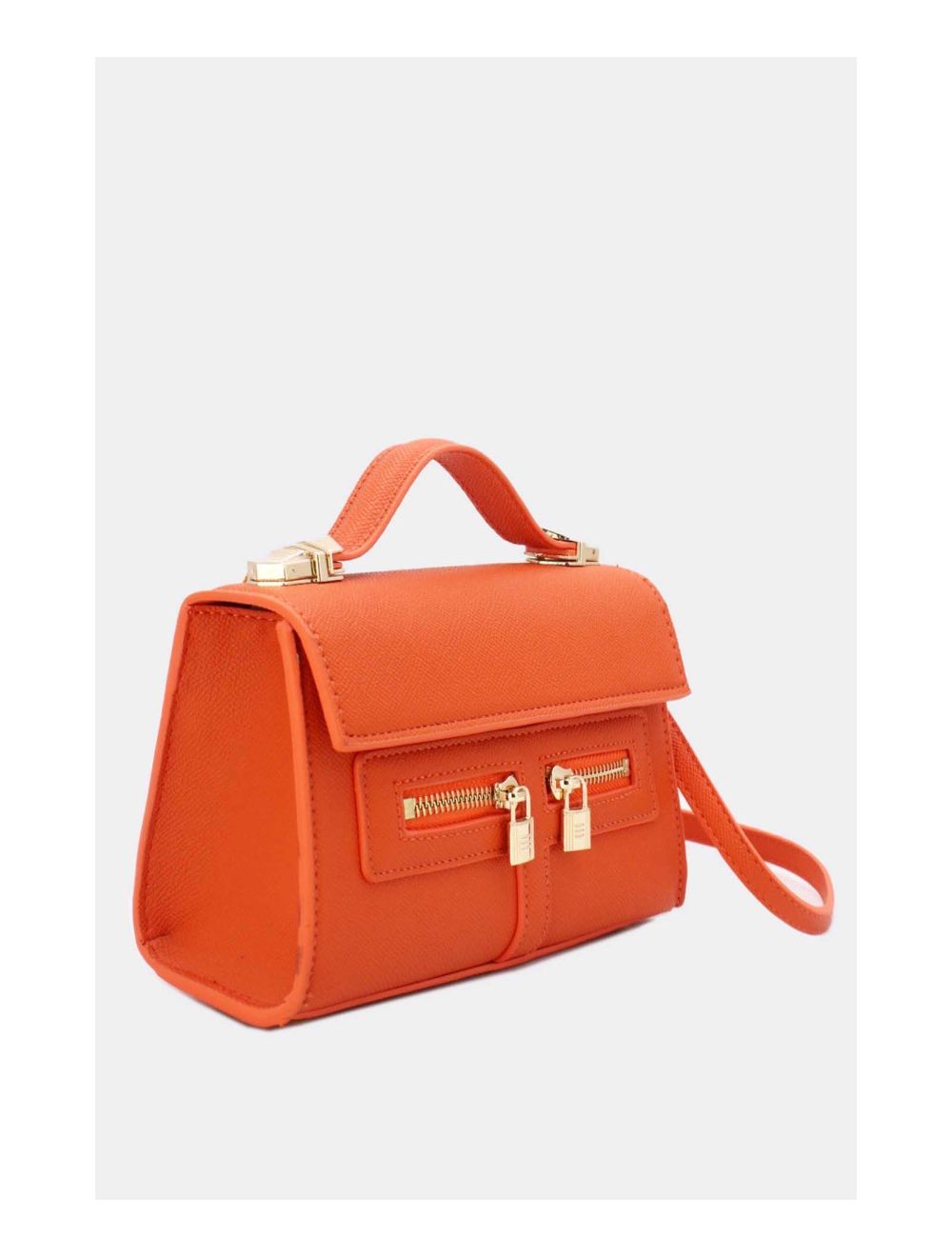Tom&eva Petit Sac à Main Orné Lock 24P-5953-Orange