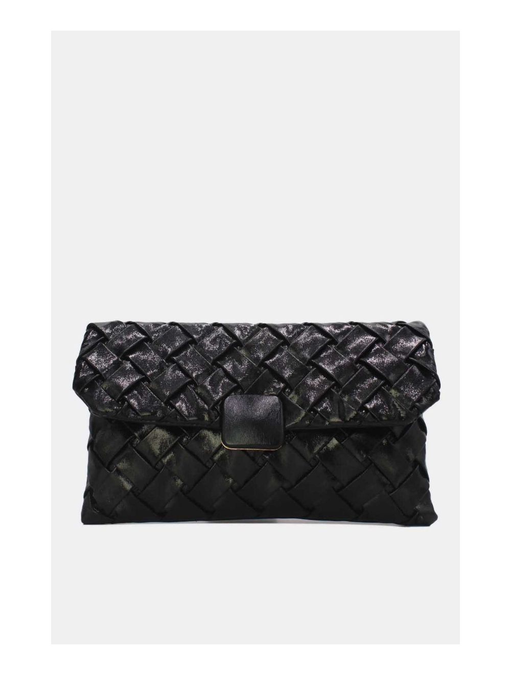 Tom&eva Pochette Bandoulière Tressé 24P-5938-Noir