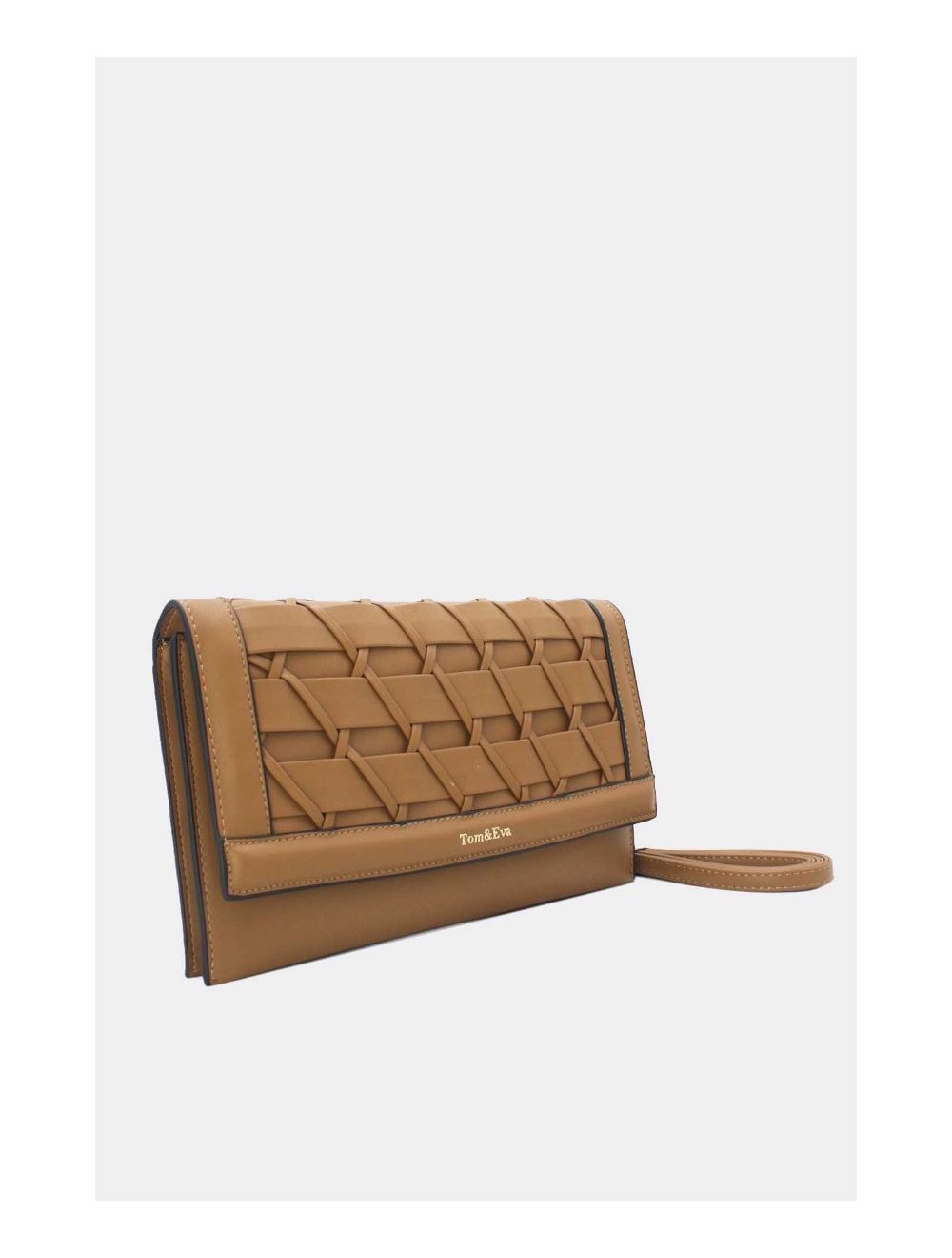 Tom&eva Pochette Bandoulière Tressé 24P-6122-Kaki