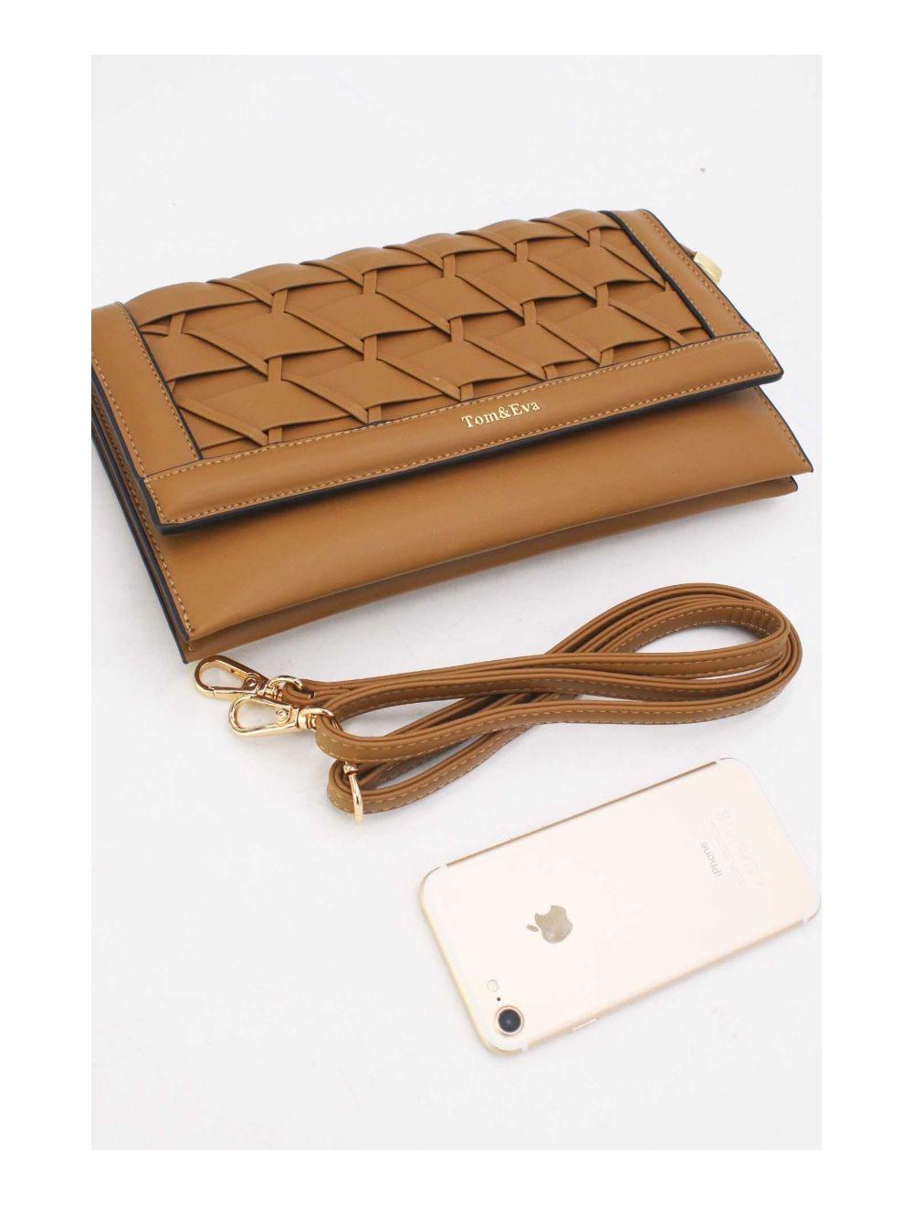 Tom&eva Pochette Bandoulière Tressé 24P-6122-Kaki