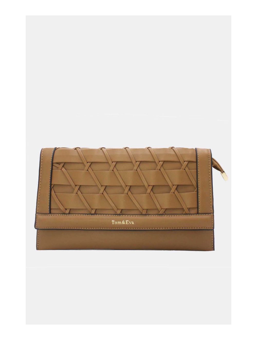 tom&eva Pochette Bandoulière Tressé 24P-6122-Kaki