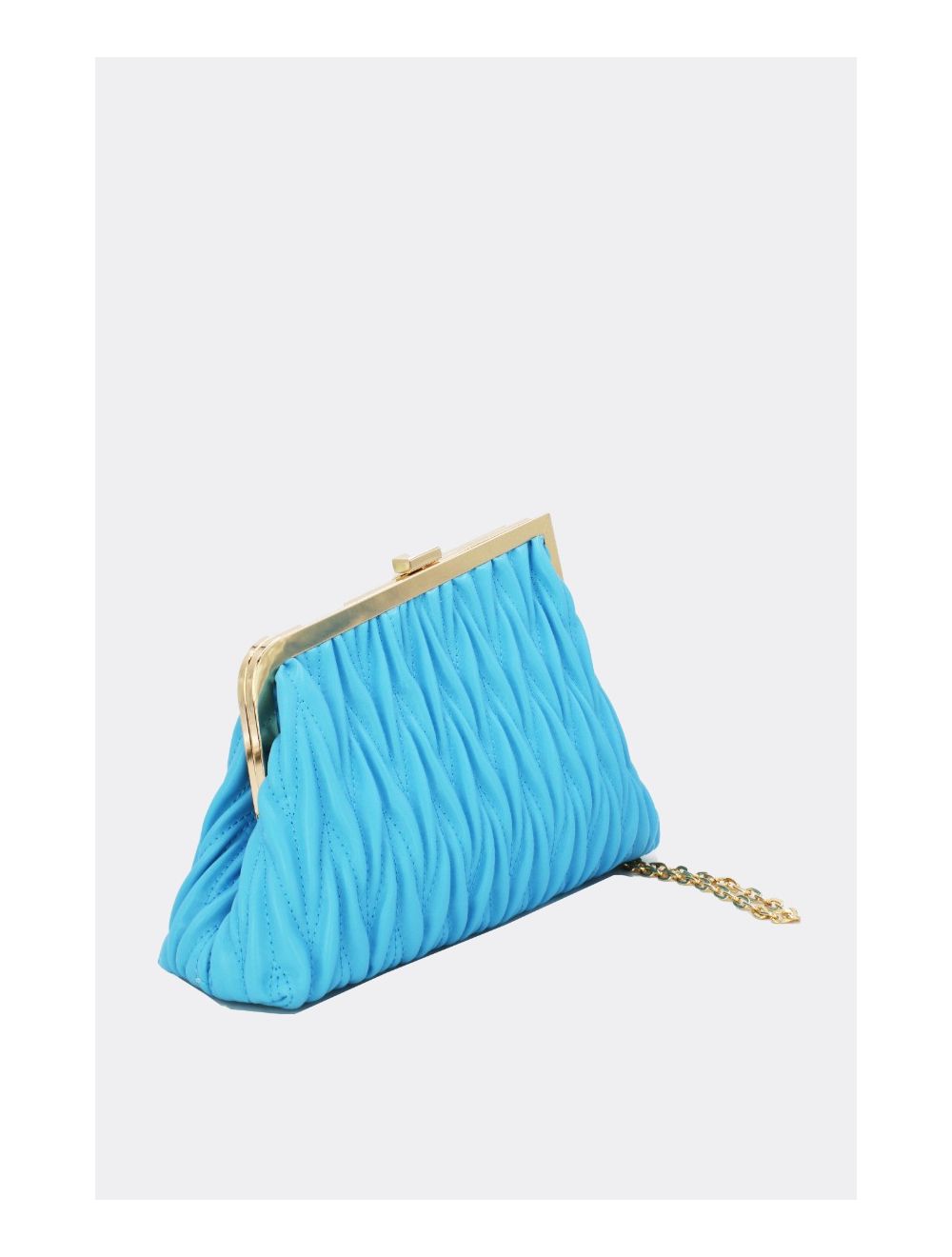 Tom&eva Pochette Biface Matelassé-22C-5552-Bleu