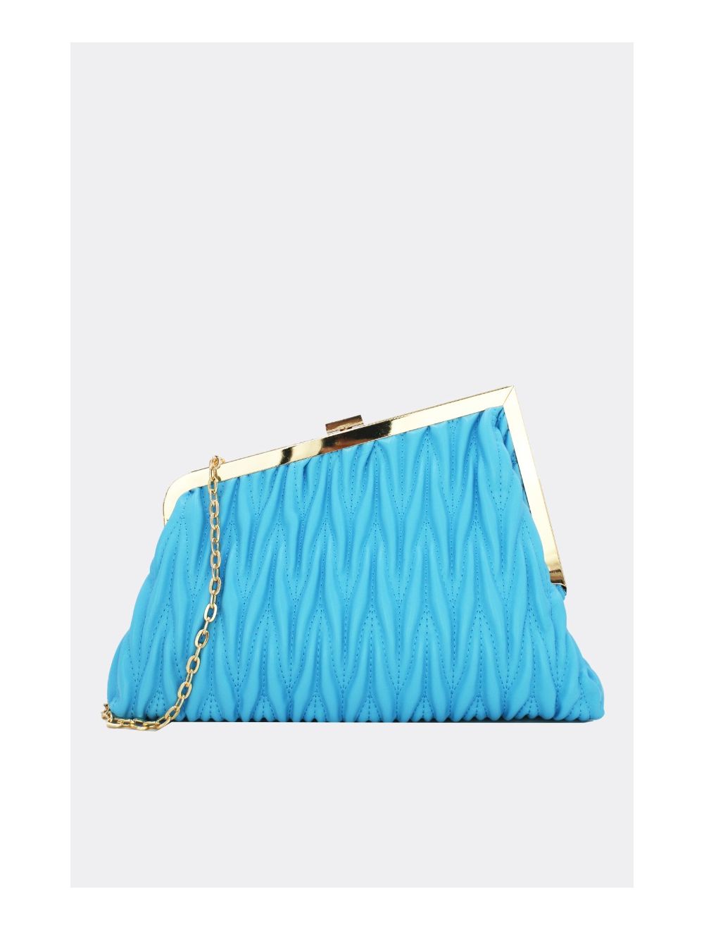 tom&eva Pochette Biface Matelassé-22C-5552-Bleu