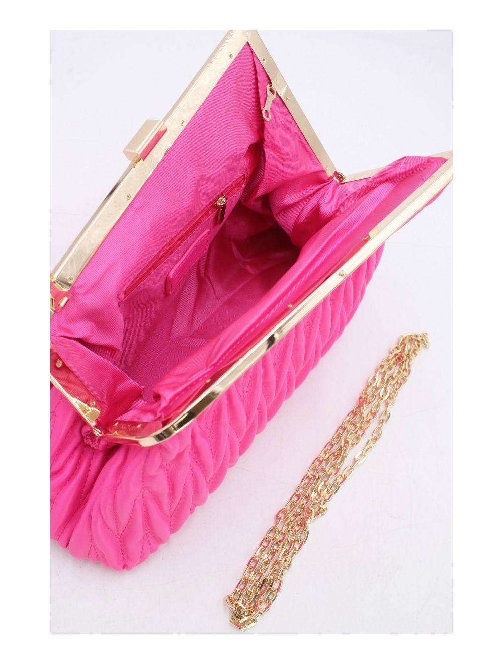 Tom&eva Pochette Biface Matelassé-22C-5552-Rose