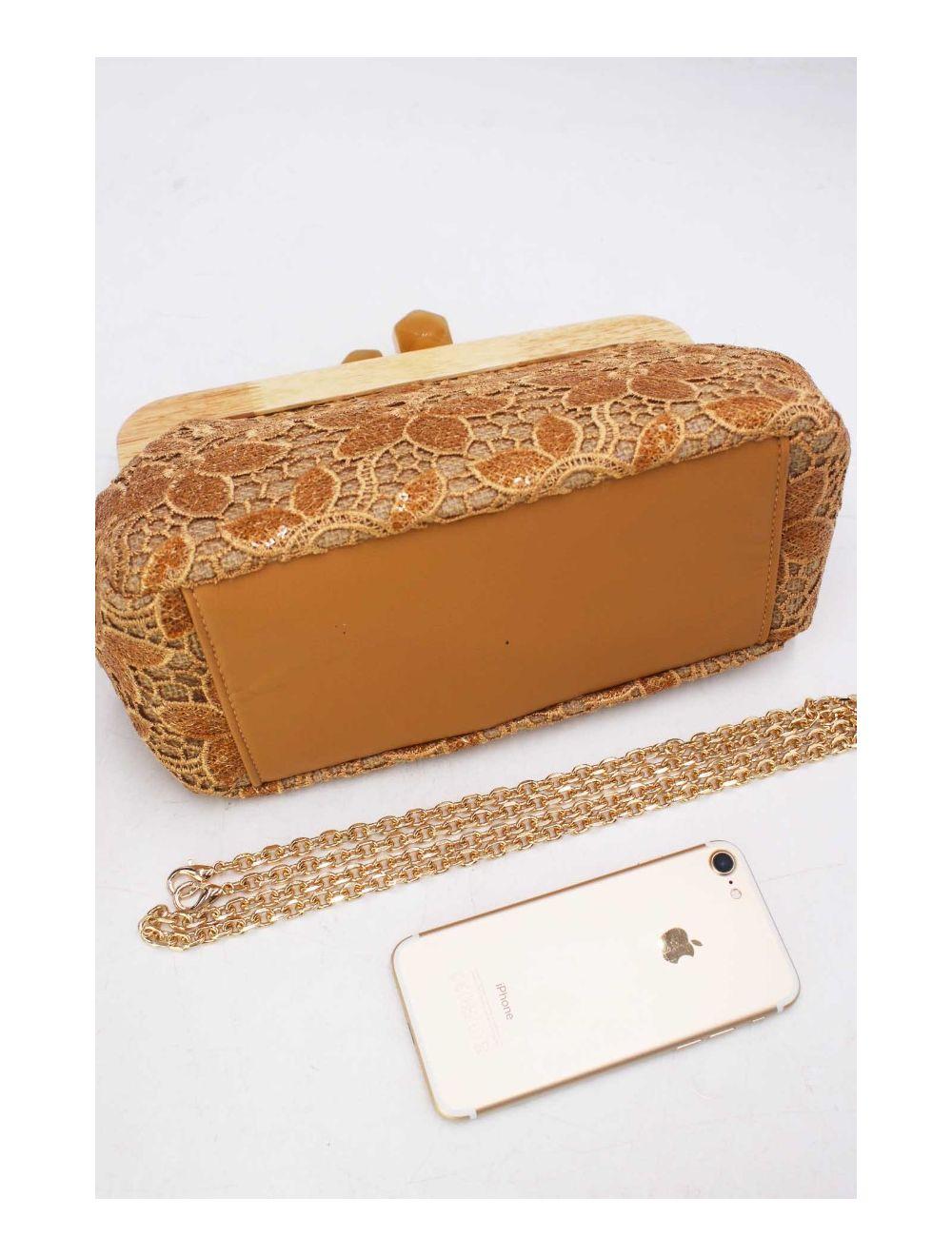 Tom&eva Pochette Brodée Vintage 24B-5986-Abricot