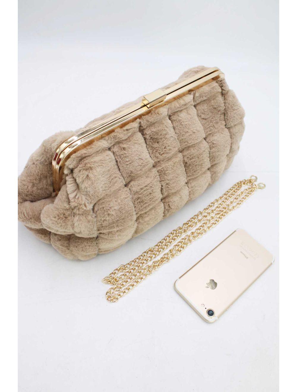 Tom&eva Pochette Fourrure -22P-5391-Kaki