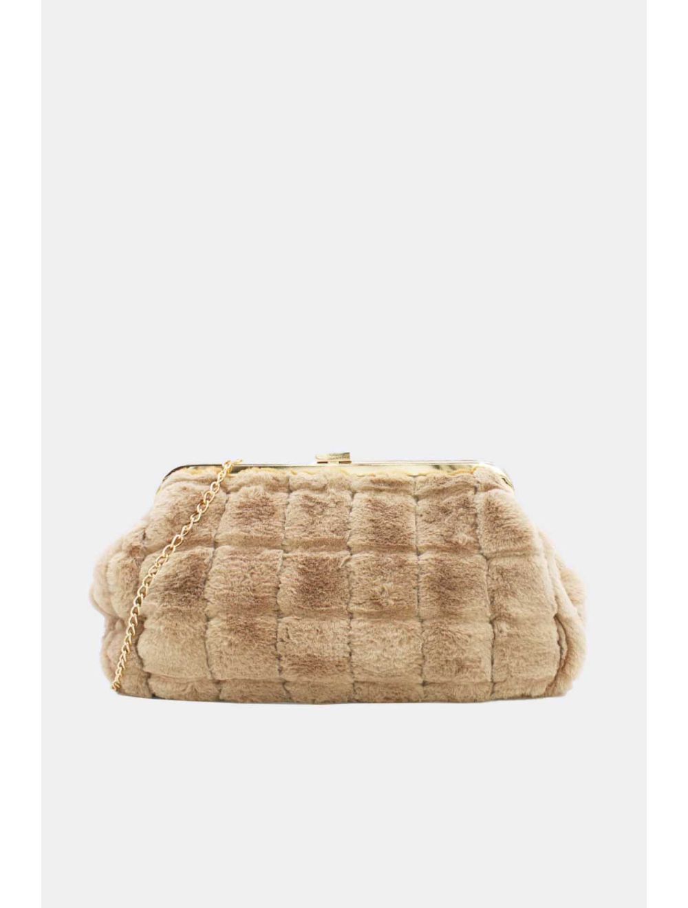 tom&eva Pochette Fourrure -22P-5391-Kaki