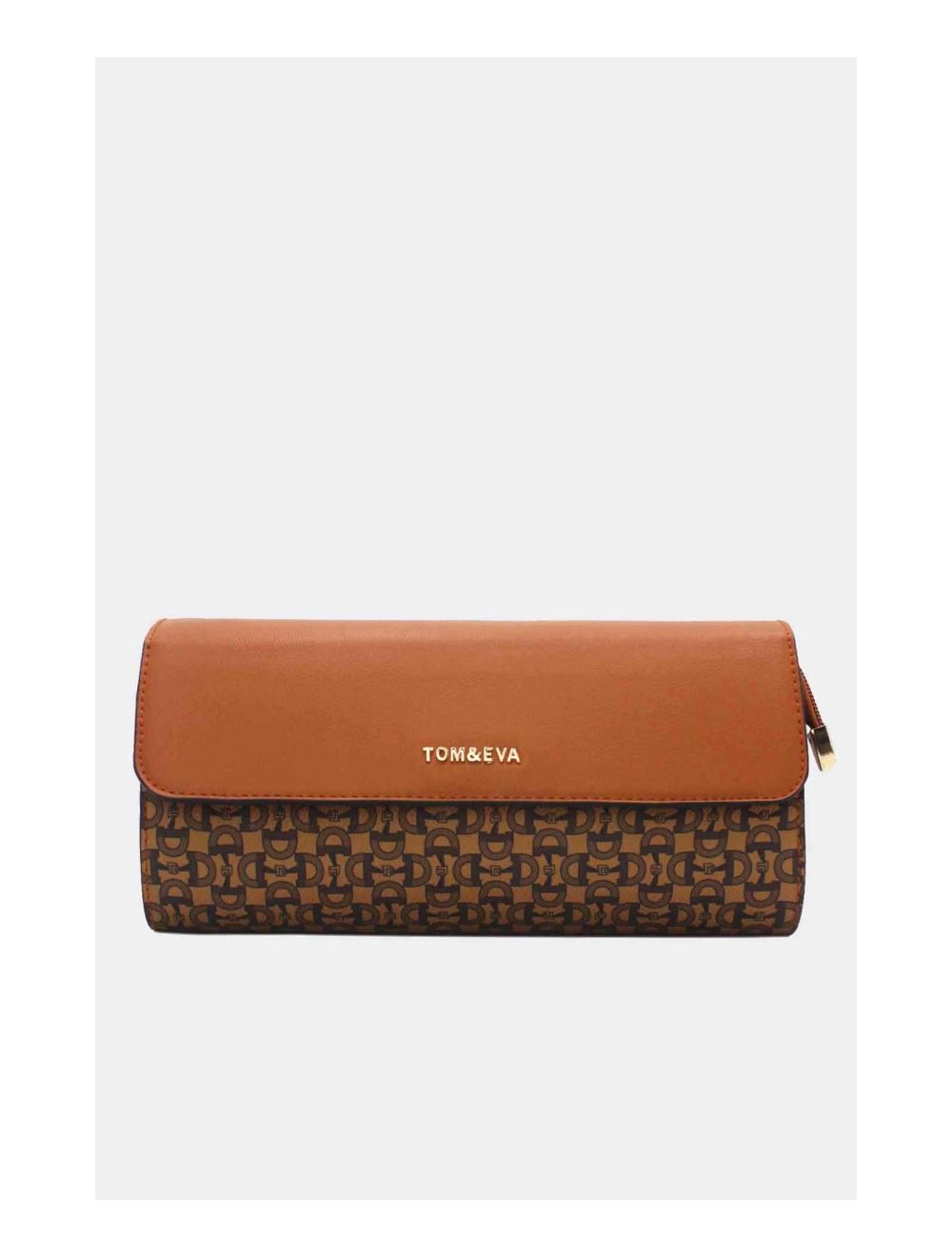 Tom&eva Pochette Longue Monogramme 24P-5990-Marron