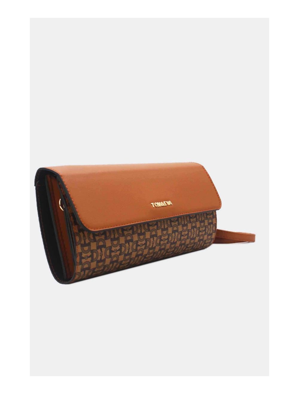 Tom&eva Pochette Longue Monogramme 24P-5990-Marron