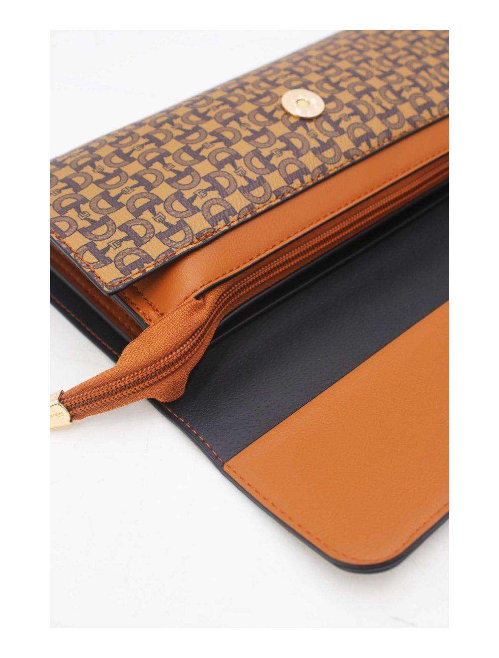 tom&eva Pochette Longue Monogramme 24P-5990-Marron