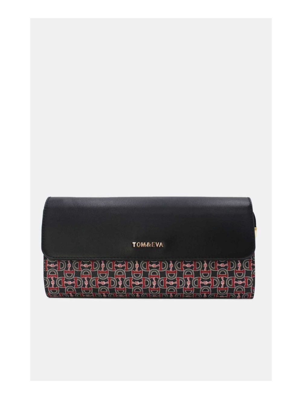 Tom&eva Pochette Longue Monogramme 24P-5990-Noir