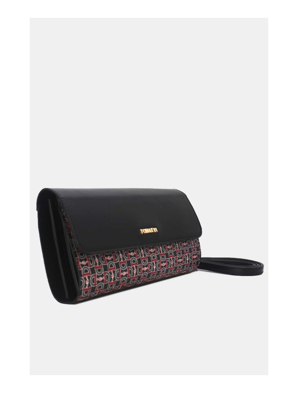 Tom&eva Pochette Longue Monogramme 24P-5990-Noir