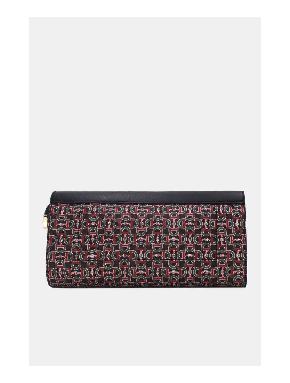 Tom&eva Pochette Longue Monogramme 24P-5990-Noir