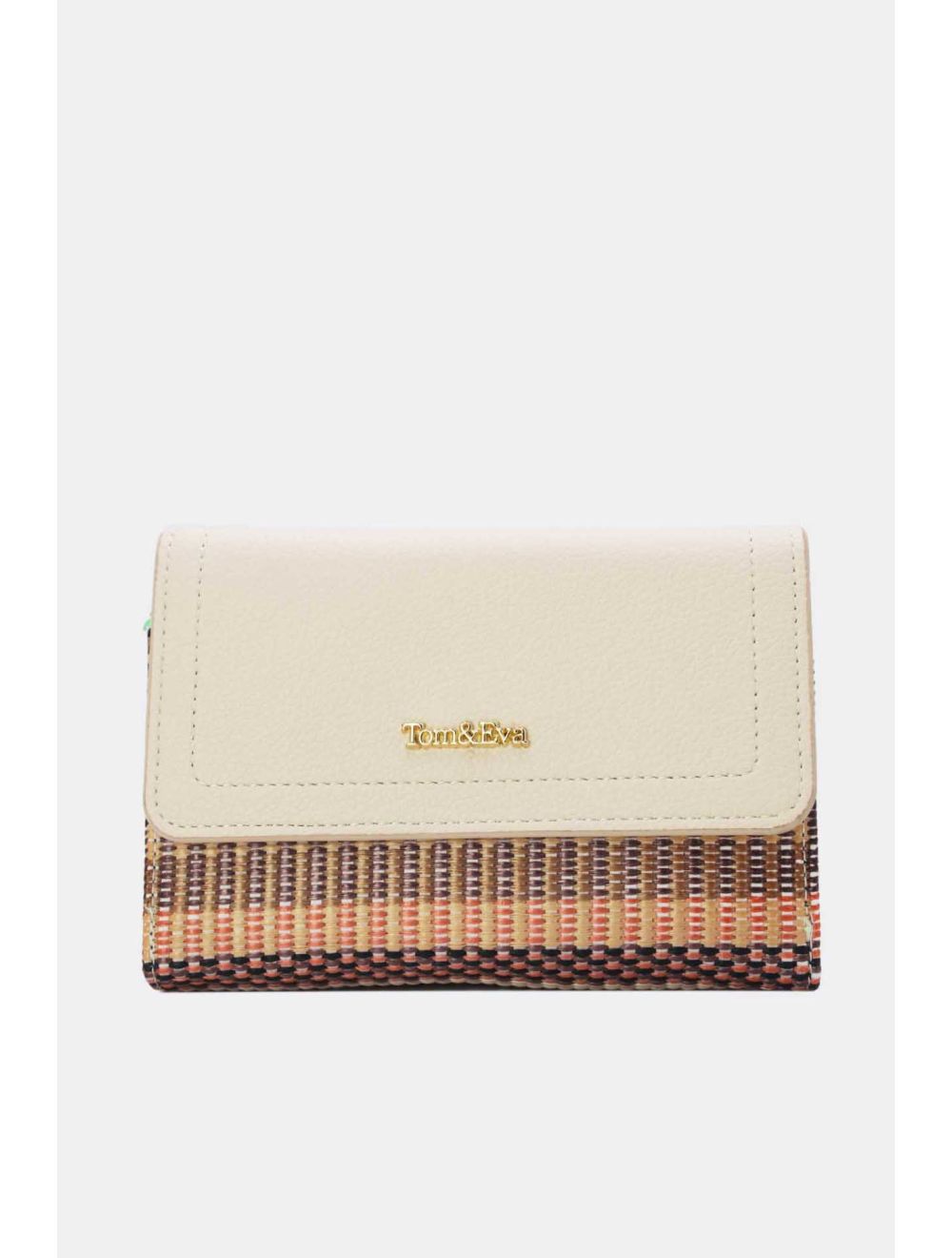 Tom&eva Portefeuille Femme Tressé 24P-5979-Beige