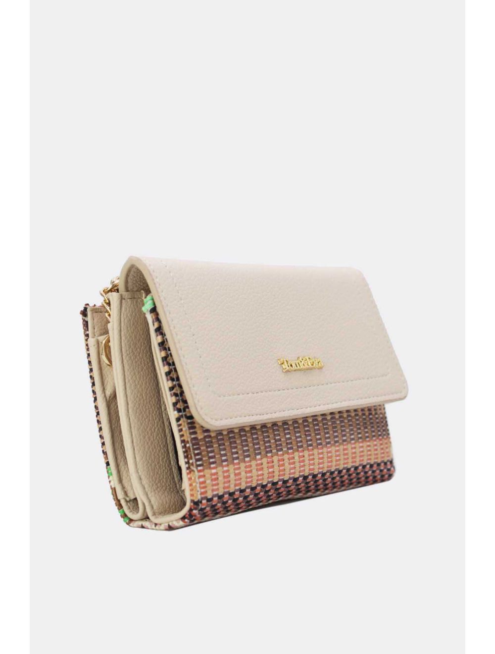 Tom&eva Portefeuille Femme Tressé 24P-5979-Beige