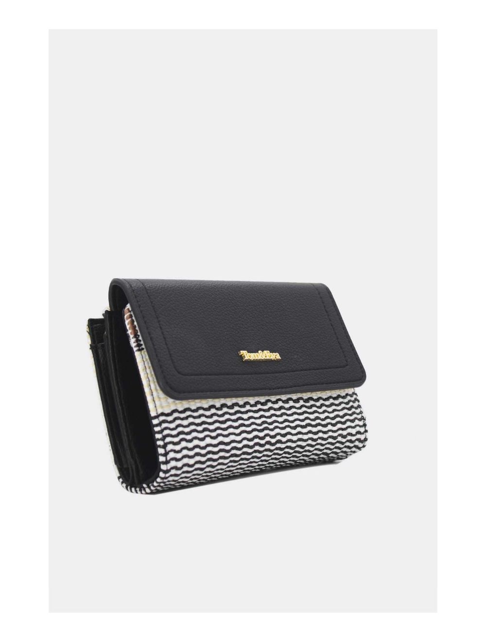 Tom&eva Portefeuille Femme Tressé 24P-5979-Noir