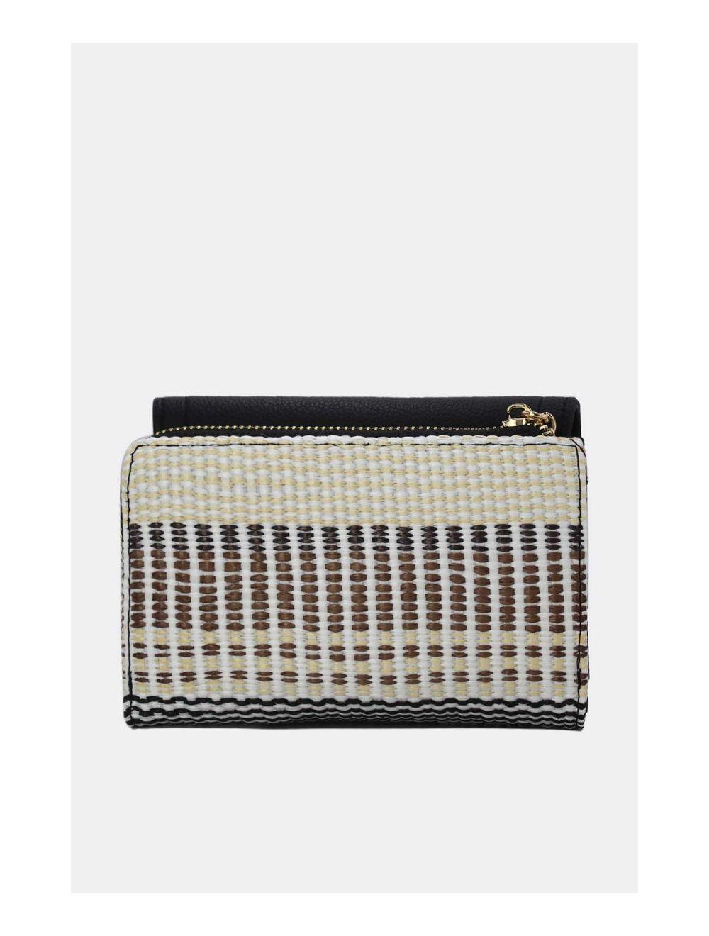Tom&eva Portefeuille Femme Tressé 24P-5979-Noir