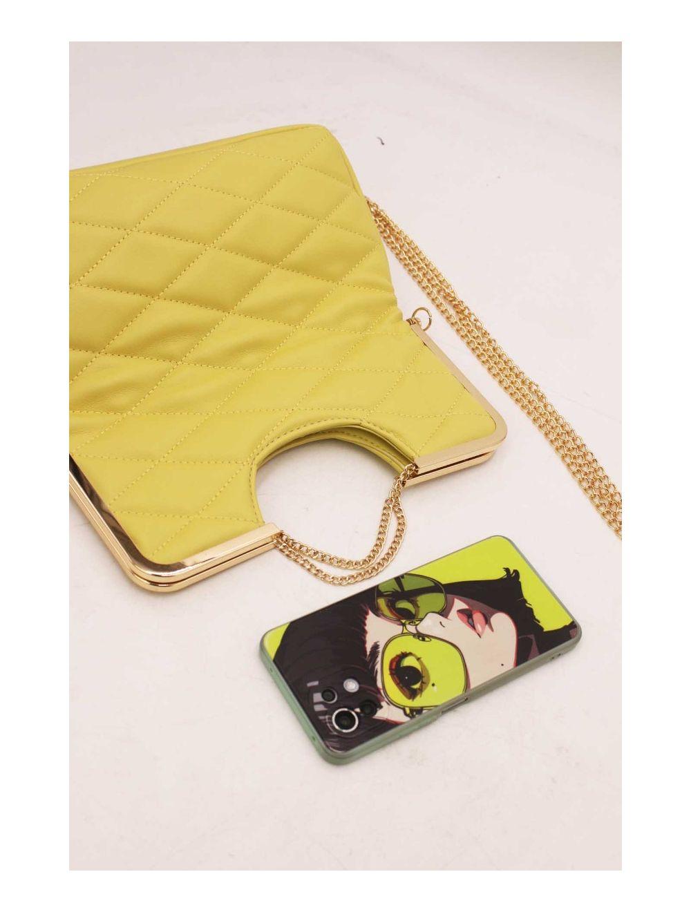 tom&eva Sac à bandoulière Matelassé-23P-5817-Jaune