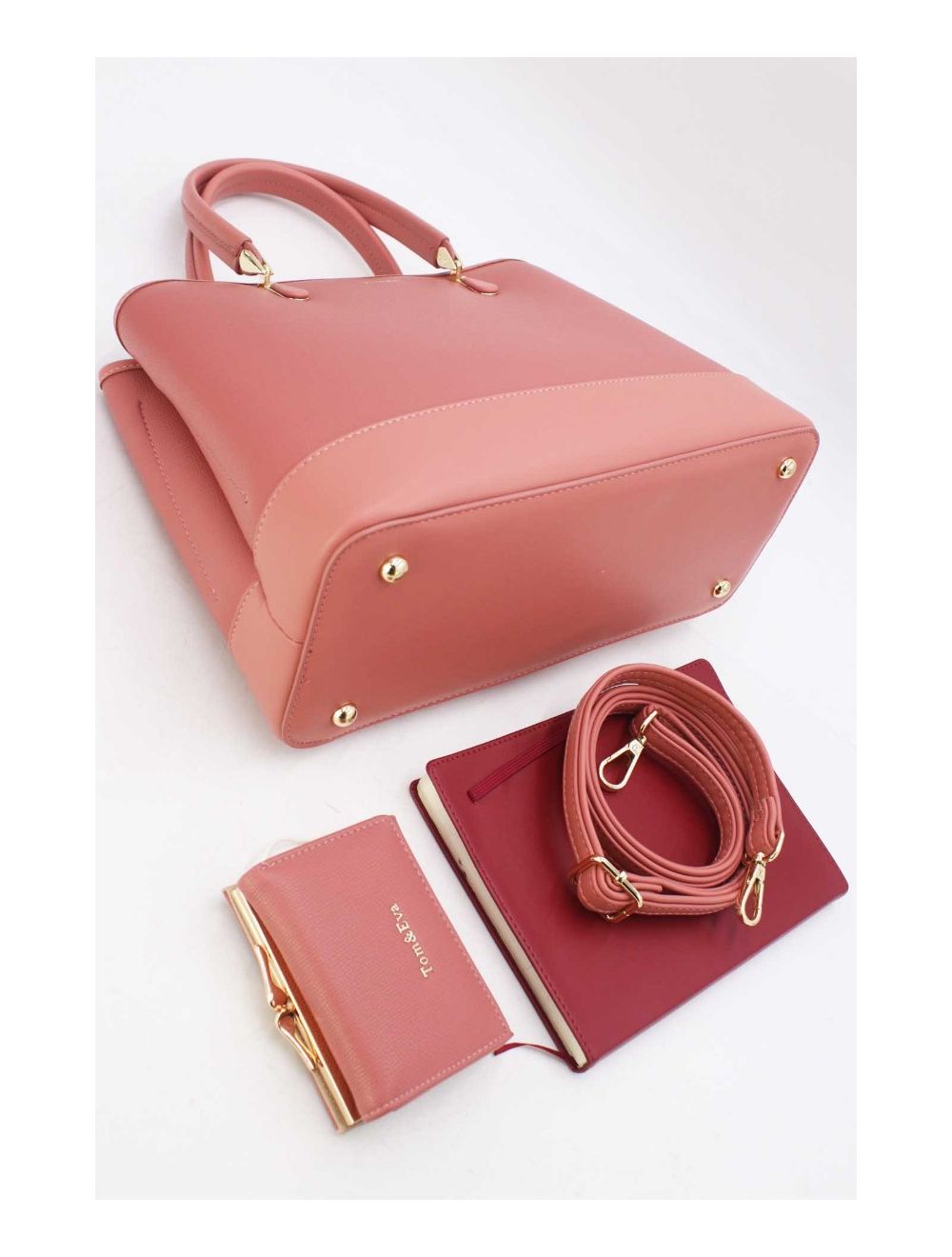 Tom&eva Sac à Main 2-in-1 Classique 24B-6123-Pink