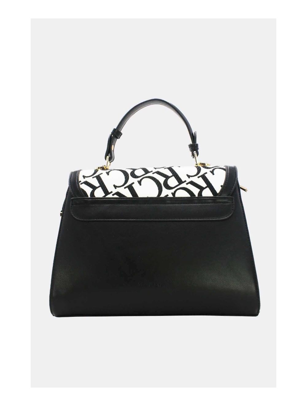 Tom&eva Sac à Main à Rabat Bordure-22B-5525-Black