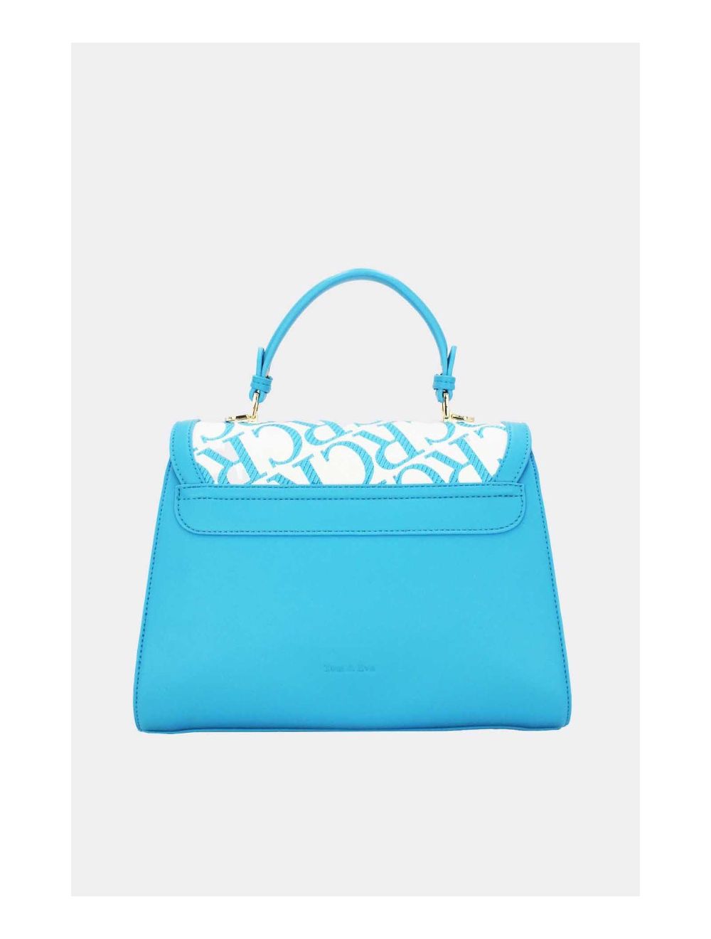 Tom&eva Sac à Main à Rabat Bordure-22B-5525-Blue