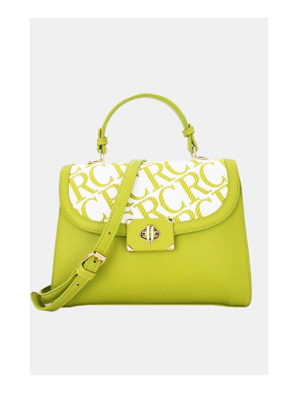 Tom&eva Sac à Main à Rabat Bordure-22B-5525-Green