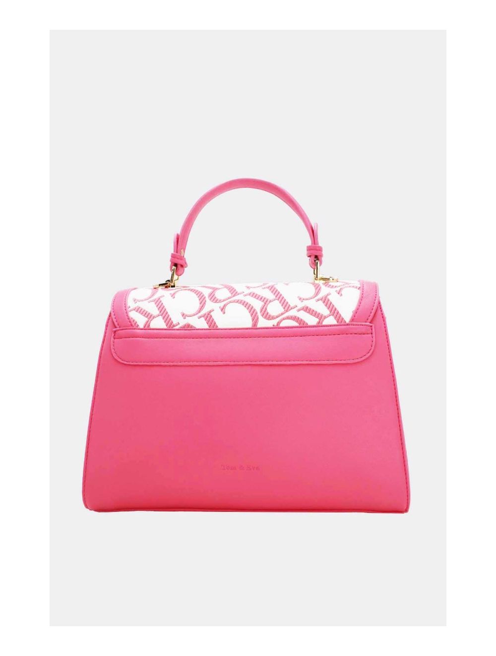 Tom&eva Sac à Main à Rabat Bordure-22B-5525-Pink