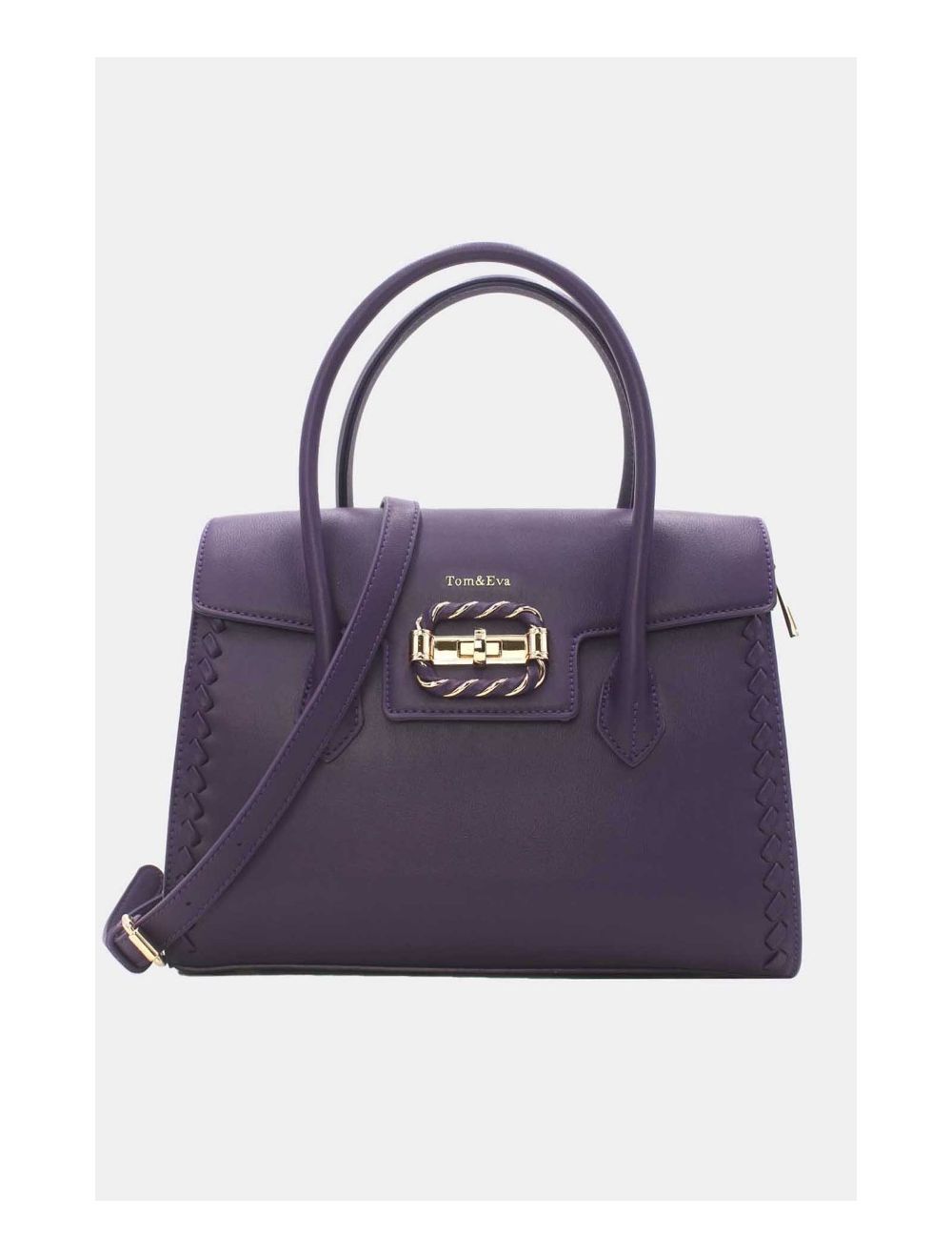 Tom&eva Sac à Main à Rabat Chic-24B-5899-Violet