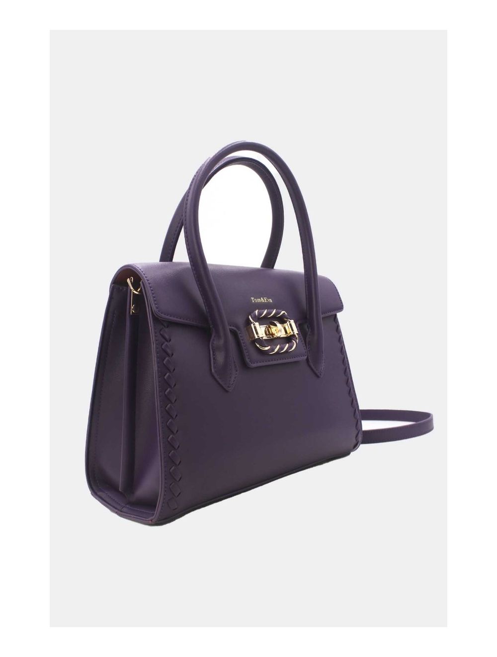 Tom&eva Sac à Main à Rabat Chic-24B-5899-Violet