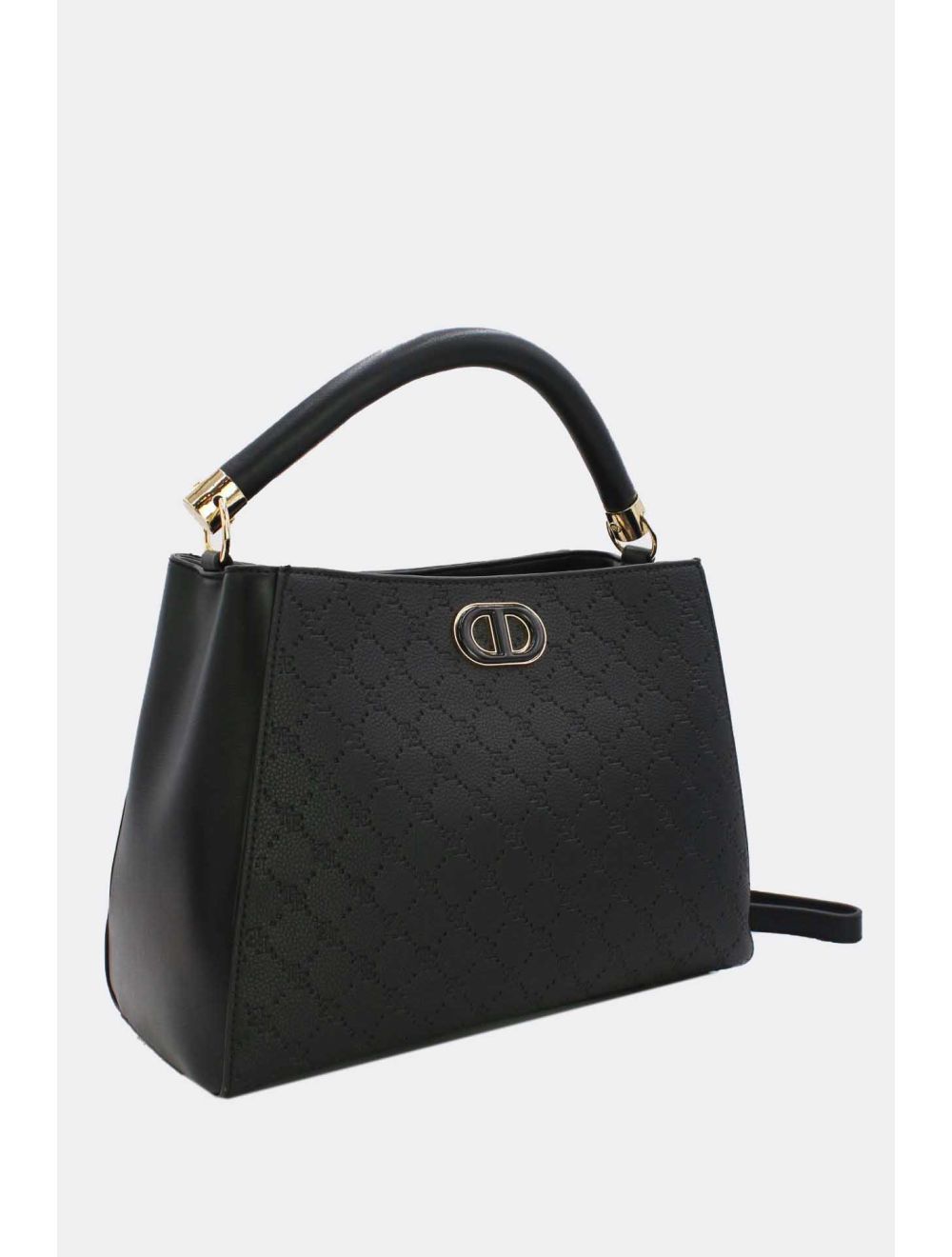 Tom&eva Sac à Main Biface Embossé 6746A-Noir