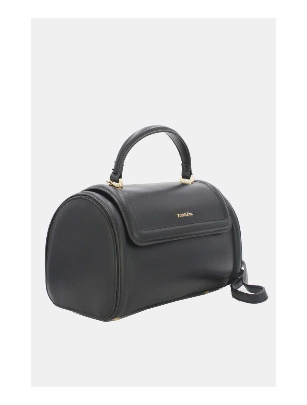 Tom&eva Sac à Main Bowling-6912-Noir