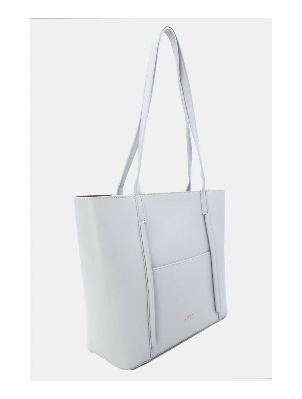 Tom&eva Sac à Main Cabas Minimaliste 23B-5845-Gris