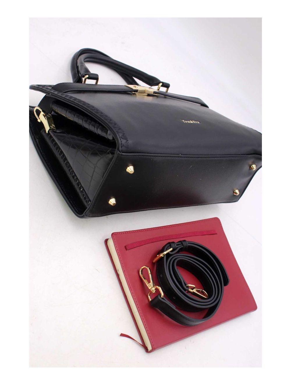 Tom&eva Sac à Main Ceinture 24B-6016-Noir