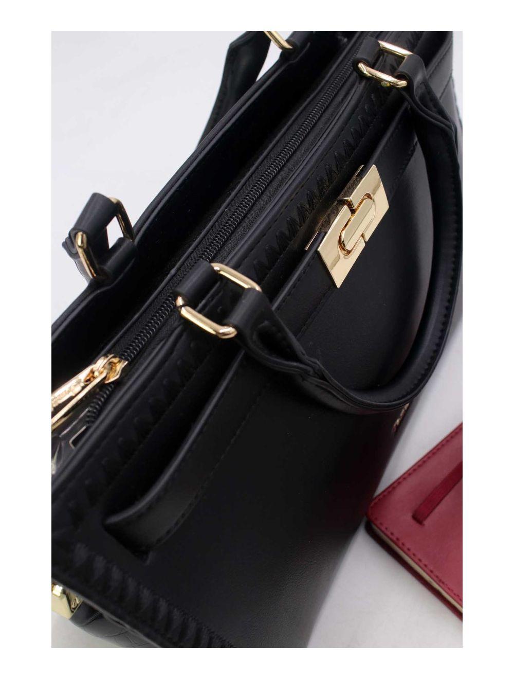 Tom&eva Sac à Main Ceinture 24B-6016-Noir