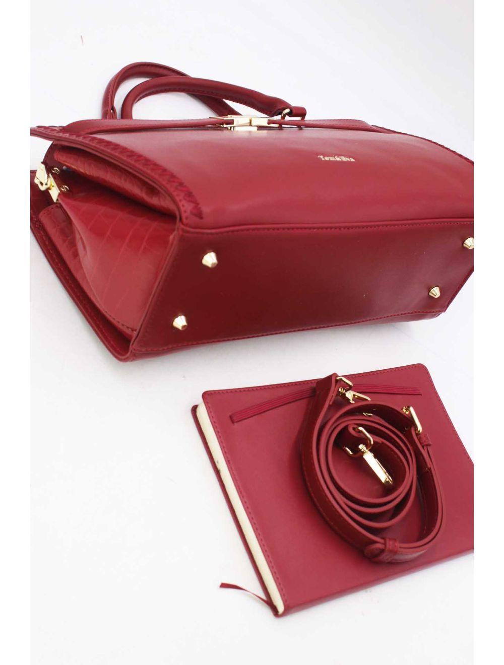 Tom&eva Sac à Main Ceinture 24B-6016-Rouge