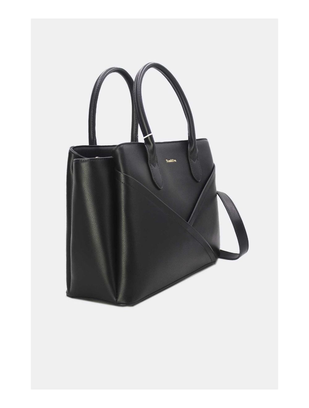 Tom&eva Sac à Main Chic Bicolores 24B-5959-Noir