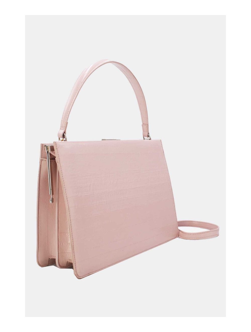 Tom&eva Sac à Main Effet Croco 24P-5870-Pink