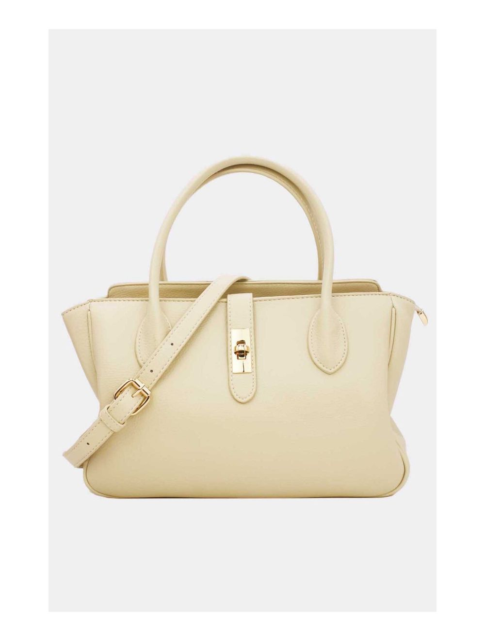 Tom&eva Sac à Main Effet Cuir Grainé 6956 -Beige